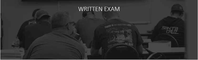 WRITTEN EXAM