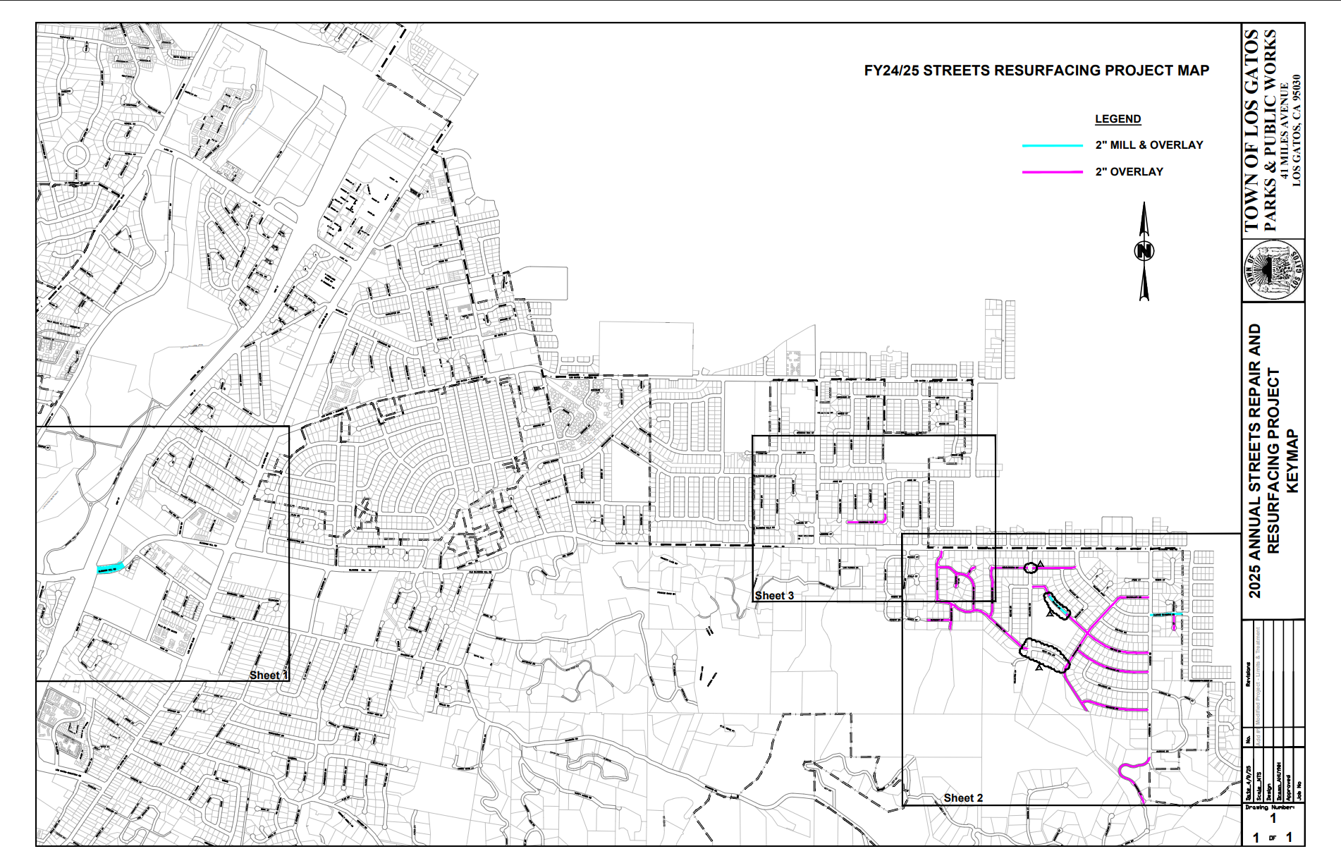 FY24_25 Streets Resurfacing Project Map